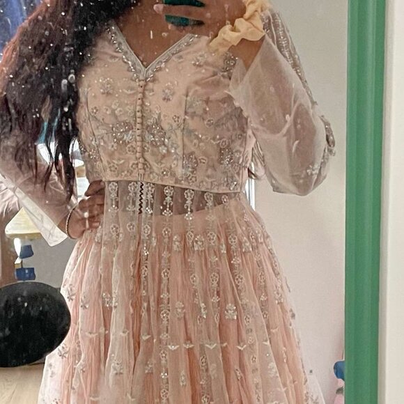 Lashkarra Dresses & Skirts - blush anarkali suit
